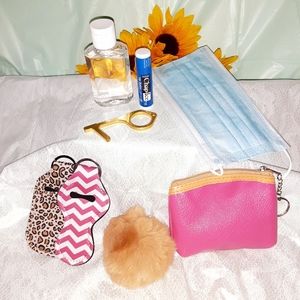 Covid19 8pc keychain set